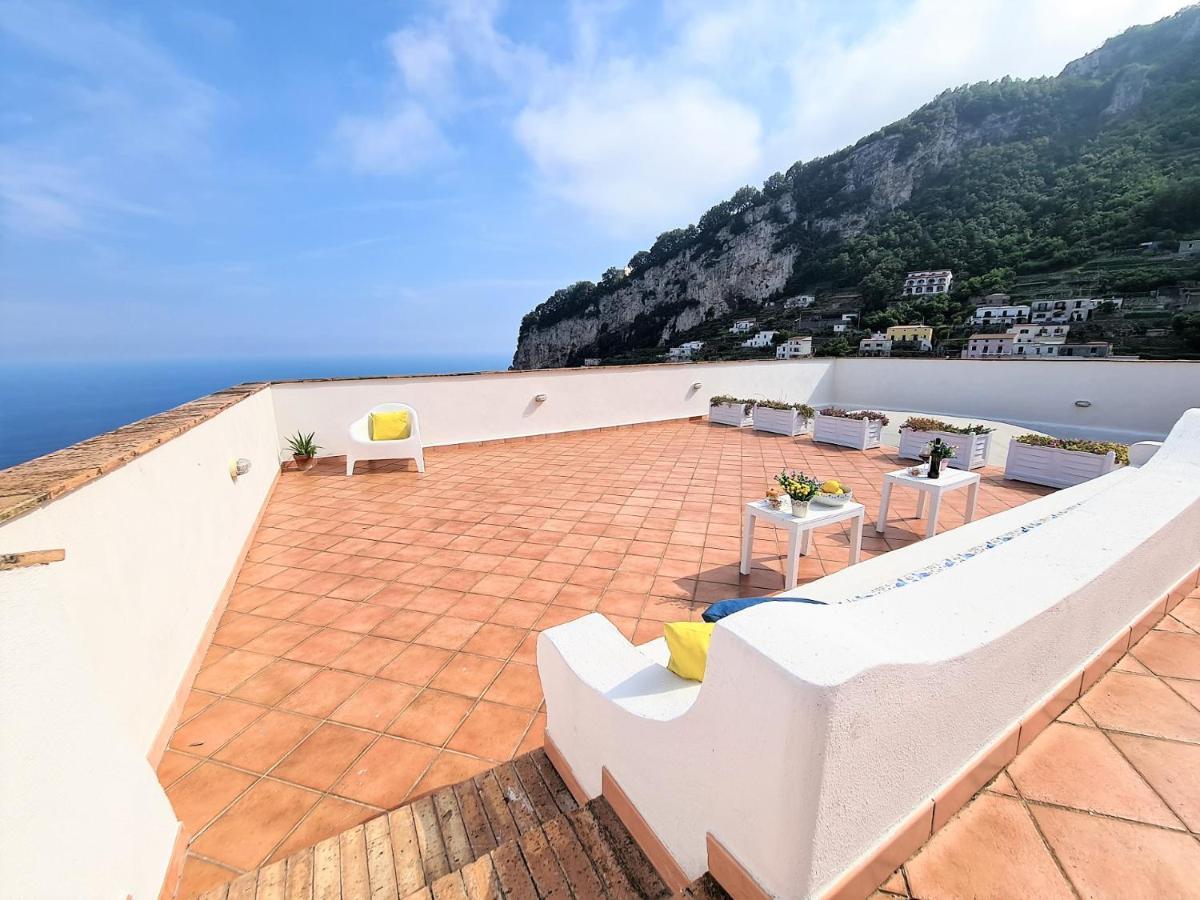 Appartement La Casa Dei Venti à Amalfi Extérieur photo